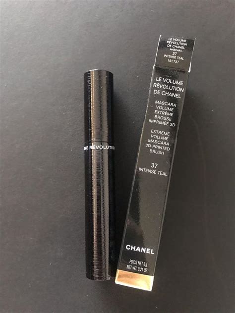 chanel mascara intense teal|where to buy Chanel mascara.